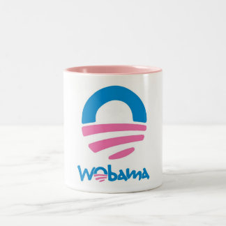 2 Couleurs Tasse de WObama