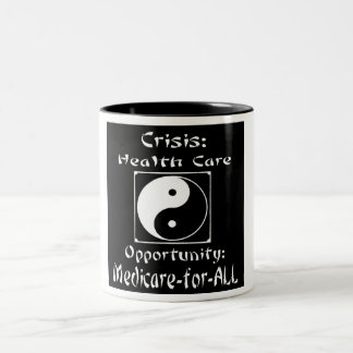 2 Couleurs Tasse de Yin Yang