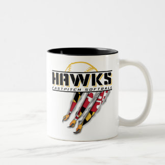 2 Couleurs Tasse - déchirée