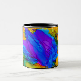 2 Couleurs Tasse d'éclaboussure