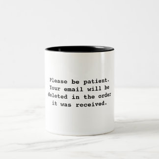 2 Couleurs Tasse d'email de bureau