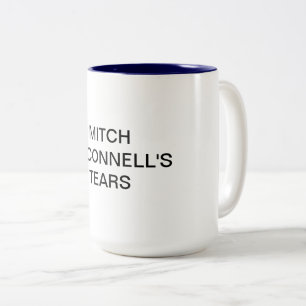 2 Couleurs Tasse des larmes de Mitch McConnell
