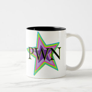 2 Couleurs Tasse d'étoile de PWN