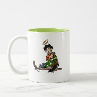 2 Couleurs Tasse d'étreinte