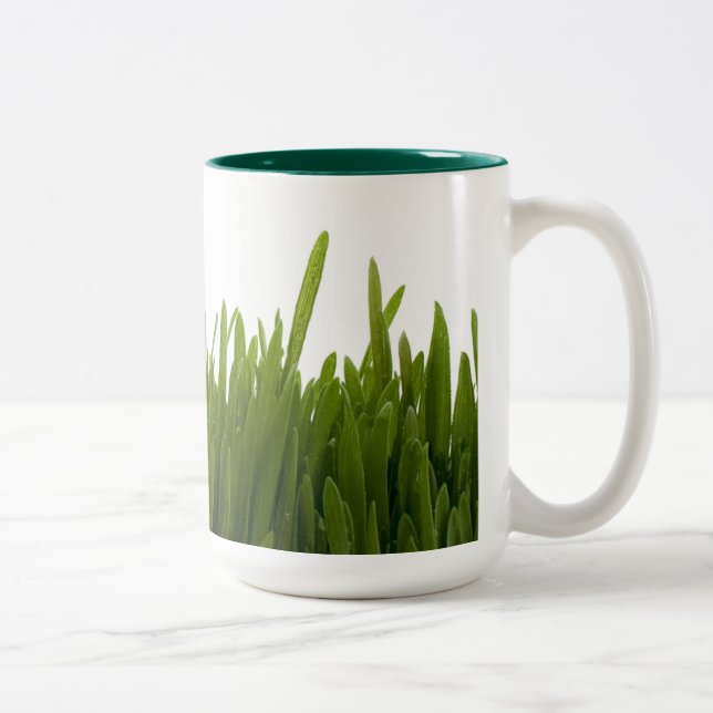 2 Couleurs Tasse d'herbe de blé (Droit)