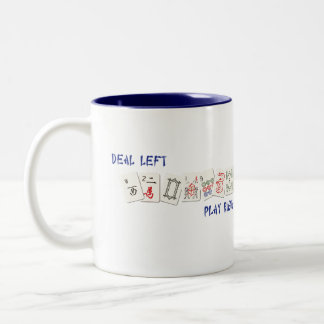 2 Couleurs Tasse d'heure-milliampère Jongg