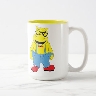 2 Couleurs Tasse d'hippopotame