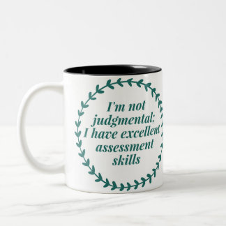 2 Couleurs Tasse d'humour de travail social de qualifications