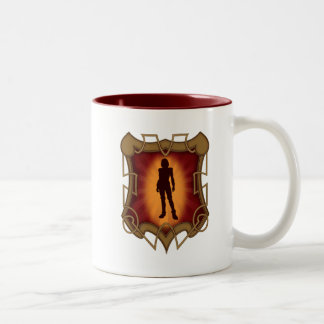 2 Couleurs Tasse d'insigne de réservoir