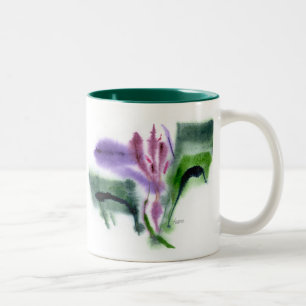 2 Couleurs Tasse d'iris