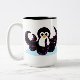 2 Couleurs Tasse d'Octopenguin