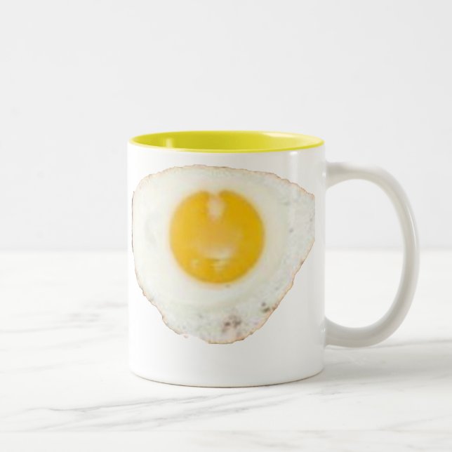 2 Couleurs Tasse d'oeuf au plat (Droit)