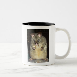2 Couleurs tasse d'opossum