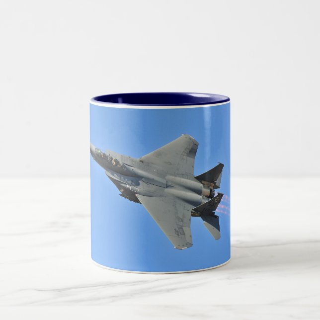 2 Couleurs Tasse du combattant F-15 (Centre)