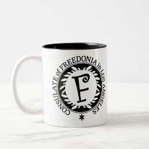 2 Couleurs Tasse du consulat de Freedonia