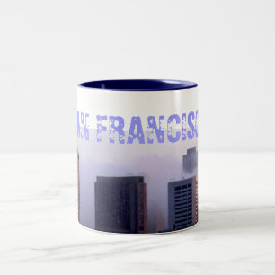 2 Couleurs Tasse du feu de brouillard