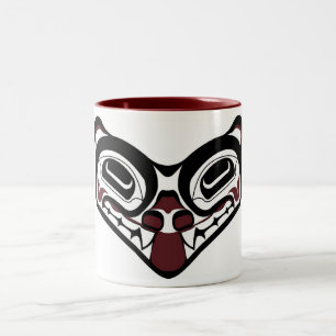 2 Couleurs Tasse du loup 15oz de DNW