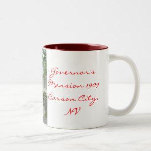 2 Couleurs TASSE du manoir du Gouverneur - Carson City,