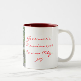 2 Couleurs TASSE du manoir du Gouverneur - Carson City,