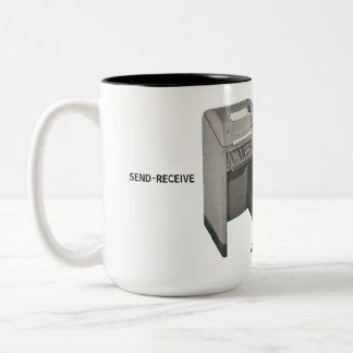 2 Couleurs Tasse du model 28 de télétype