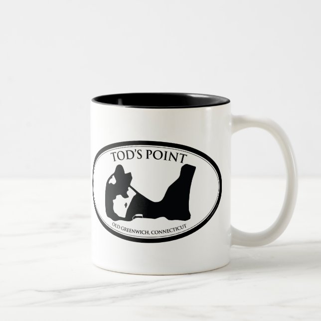 2 Couleurs Tasse du point de Tod (Droit)