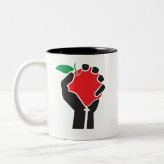 2 Couleurs Tasse d'UniTee de professeur (avec le texte)
