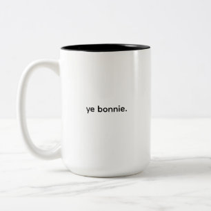 2 Couleurs Tasse écossaise simple et drôle
