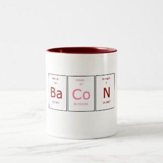 2 Couleurs Tasse élémentaire de lard