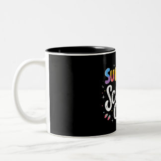 2 Couleurs Tasse Équipe École d'Été – Cadeau Amusant Enseigna