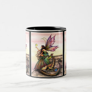 2 Couleurs Tasse Fairy et Dragon par Molly Harrison