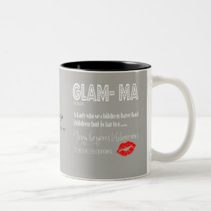2 Couleurs tasse Fascinant-mA personnalisée