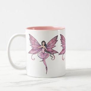 2 Couleurs Tasse Fée Danseuse Rose