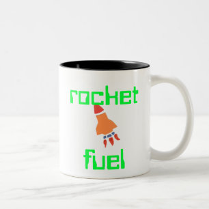 2 Couleurs Tasse Fête des Pères rocket fuel