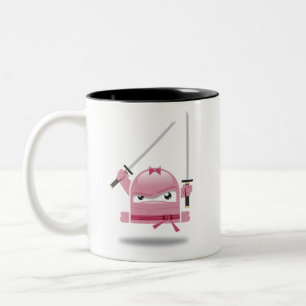 2 Couleurs Tasse folle de qualifications de Ninja