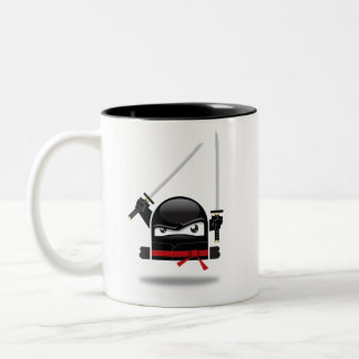 2 Couleurs Tasse folle de qualifications de Ninja