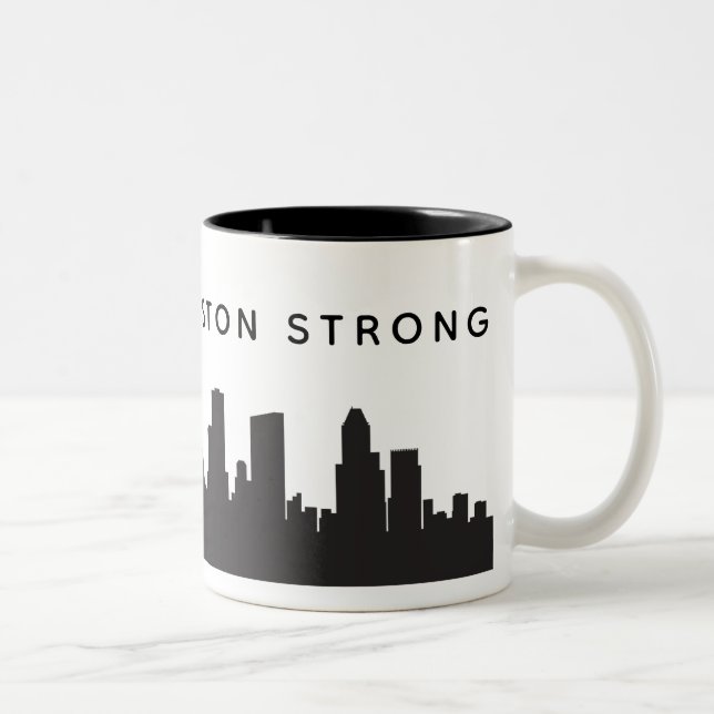 2 Couleurs Tasse forte de Houston (Droit)