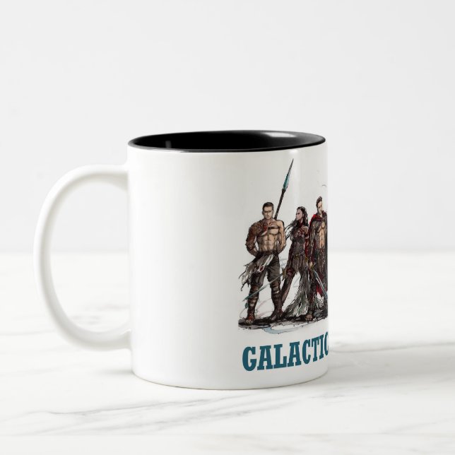 2 Couleurs Tasse galactique de gladiateurs (Gauche)