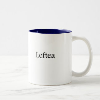 2 Couleurs Tasse gauchère de thé de Leftea