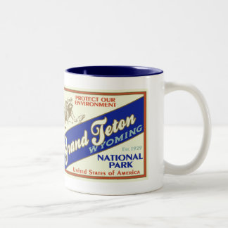 2 Couleurs Tasse grande de Teton