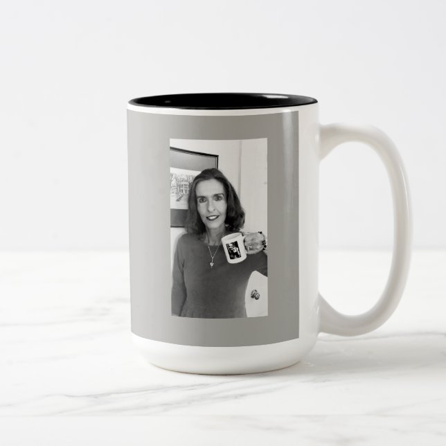 2 Couleurs Tasse grise d'Ann/de Nancy/Freddy (Droit)