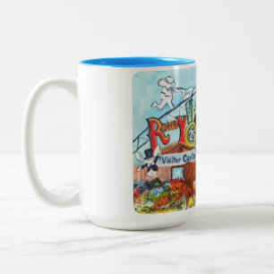 2 Couleurs Tasse icône "Alaskan Mushing "Under the Arch"