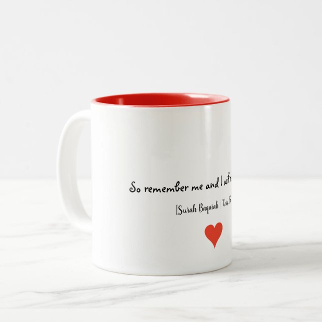 2 Couleurs Tasse islamique (Devant gauche)