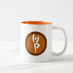 2 Couleurs Tasse IV de yoga la "pose"