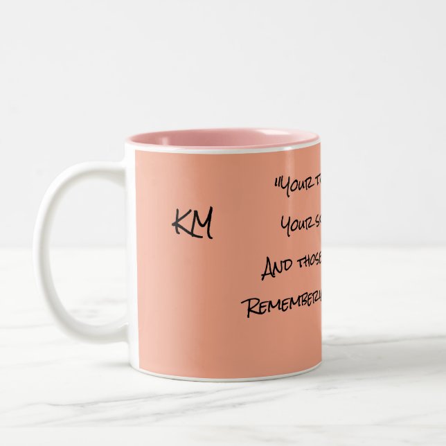 2 Couleurs Tasse KM (Gauche)