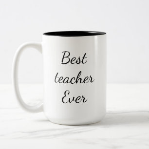 2 Couleurs Tasse Meilleur Professeur Ever