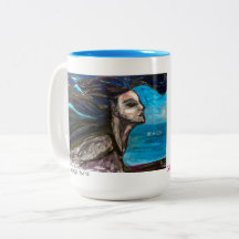Tasse Mermaid de la Grande Marche des Mères
