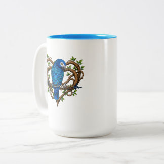 2 Couleurs Tasse Motivante Perroquet Gris Africain Inspirée
