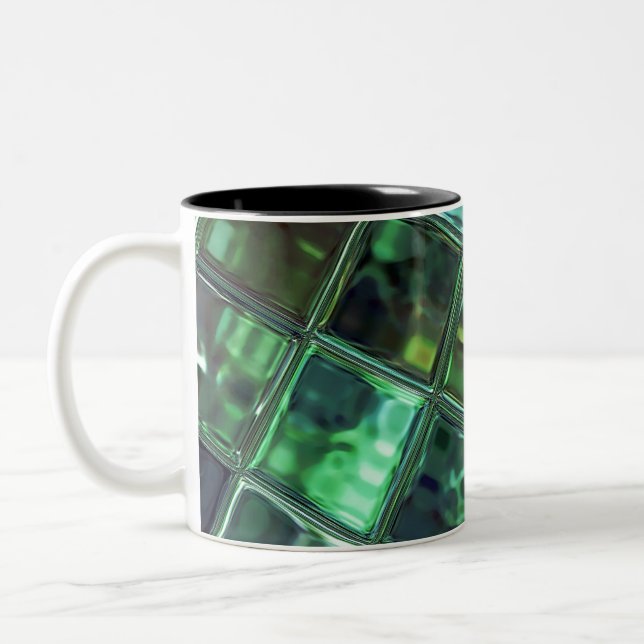 2 Couleurs Tasse personnalisable de BowBlast (Gauche)