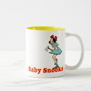 2 Couleurs Tasse personnalisable de brochets de mer de bébé