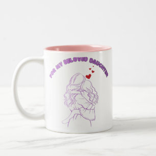 2 Couleurs tasse personnalisée